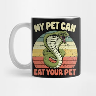 'My Pet Can Eat Your Pet' Lemonblast Ball Python Mug